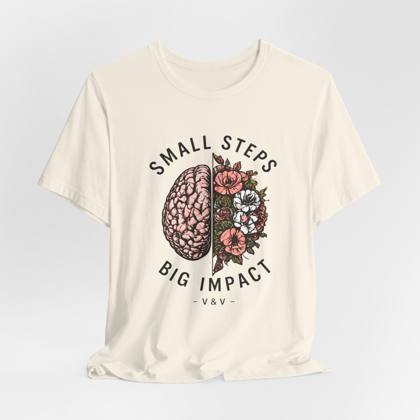 Small Steps. Big Impact. | Universal Tee