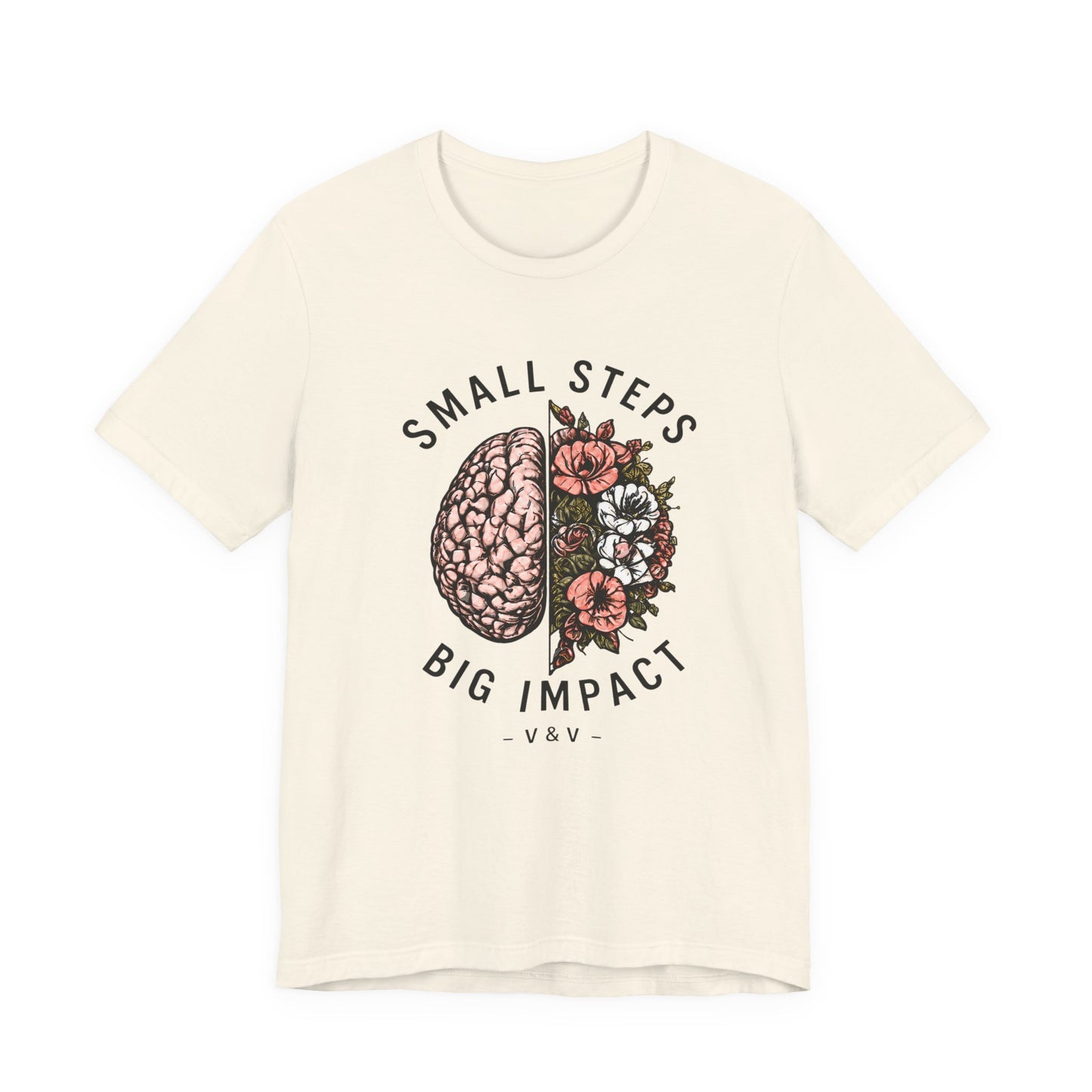 Small Steps. Big Impact. | Universal Tee