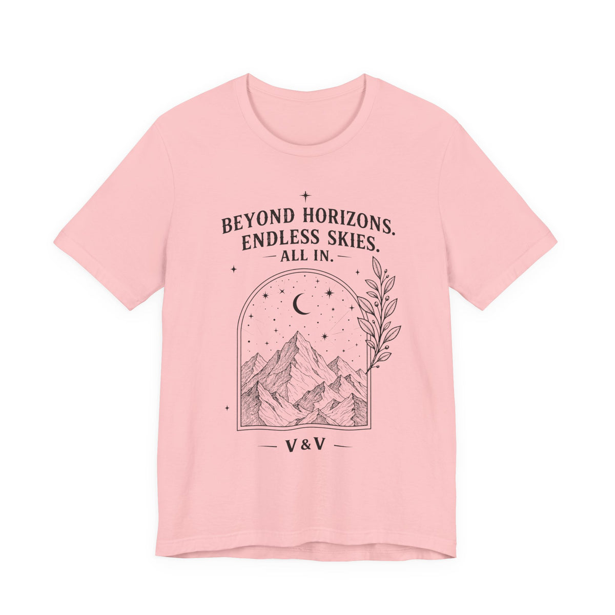 Beyond Horizons. Endless Skies. | ALL IN Tee | Daybreak Edition