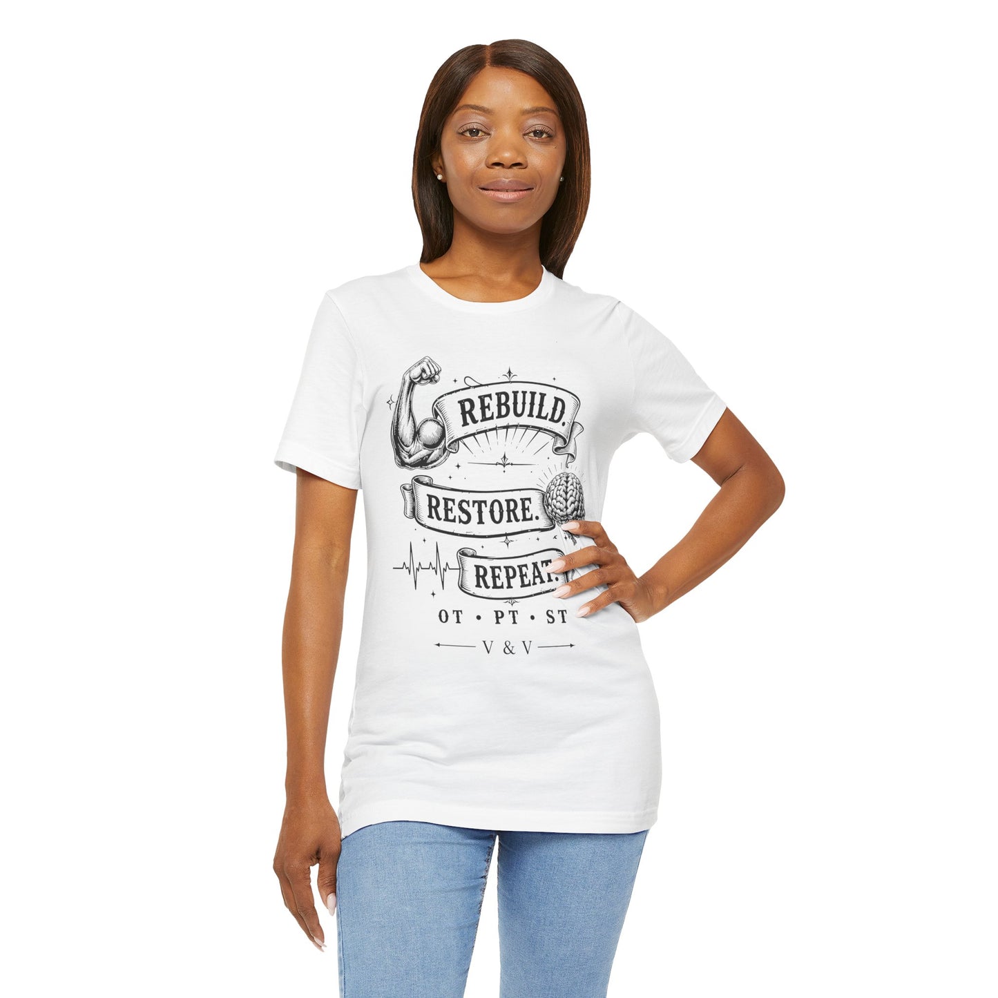 Rebuild Restore Repeat Tee
