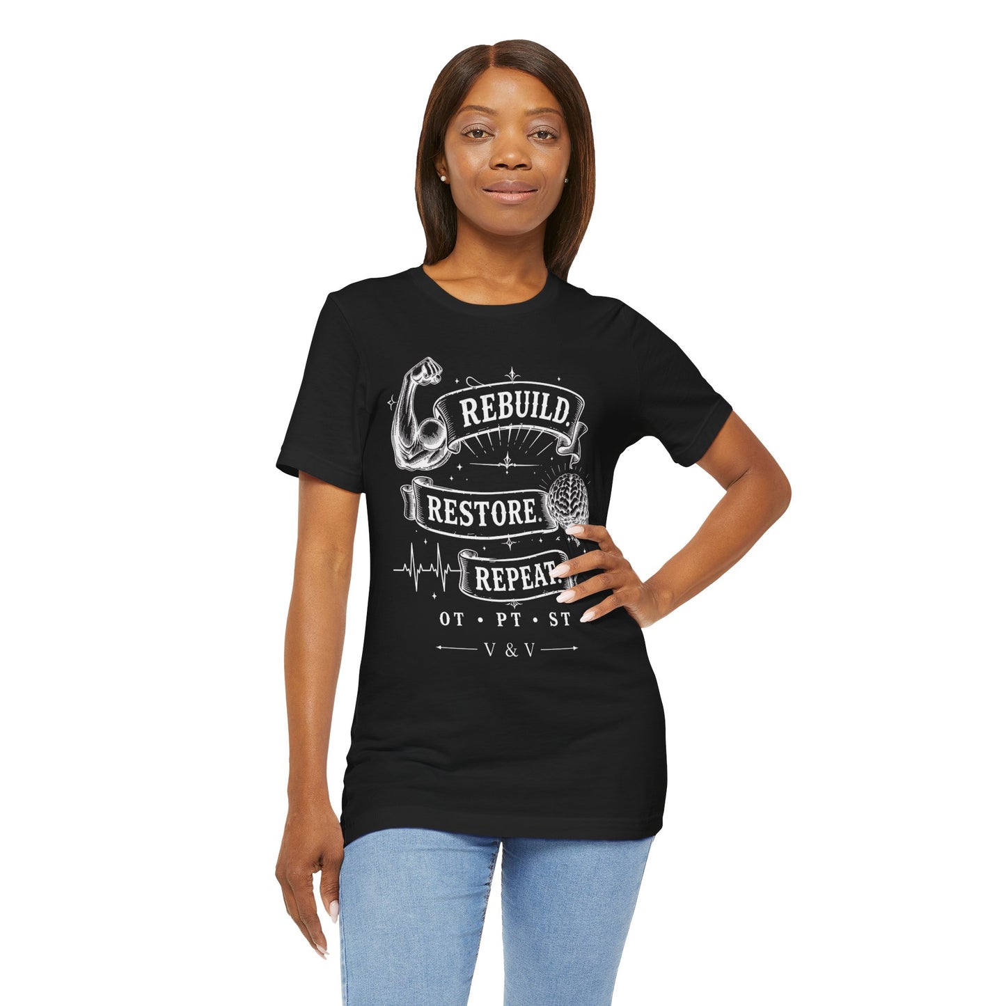Rebuild Restore Repeat Tee
