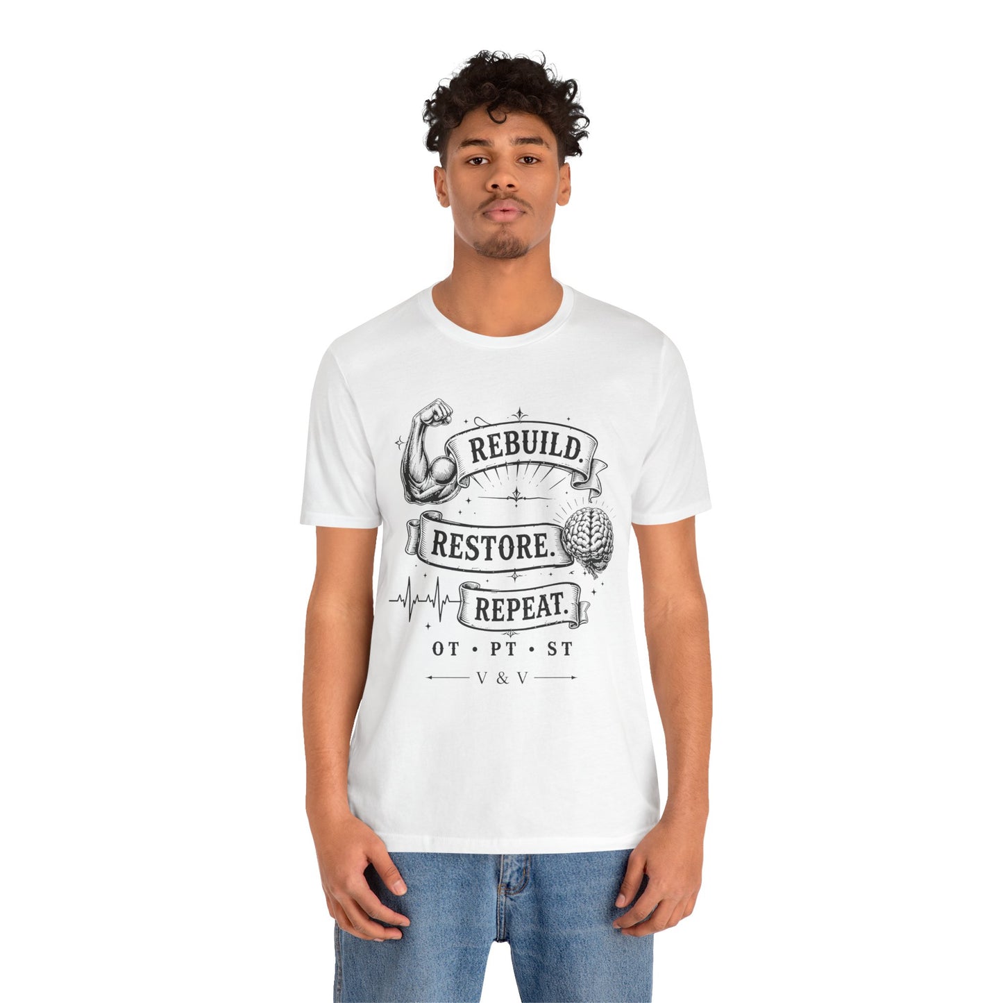 Rebuild Restore Repeat Tee