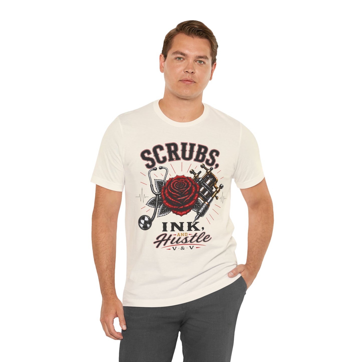 Scrubs Ink Hustle Signature tee