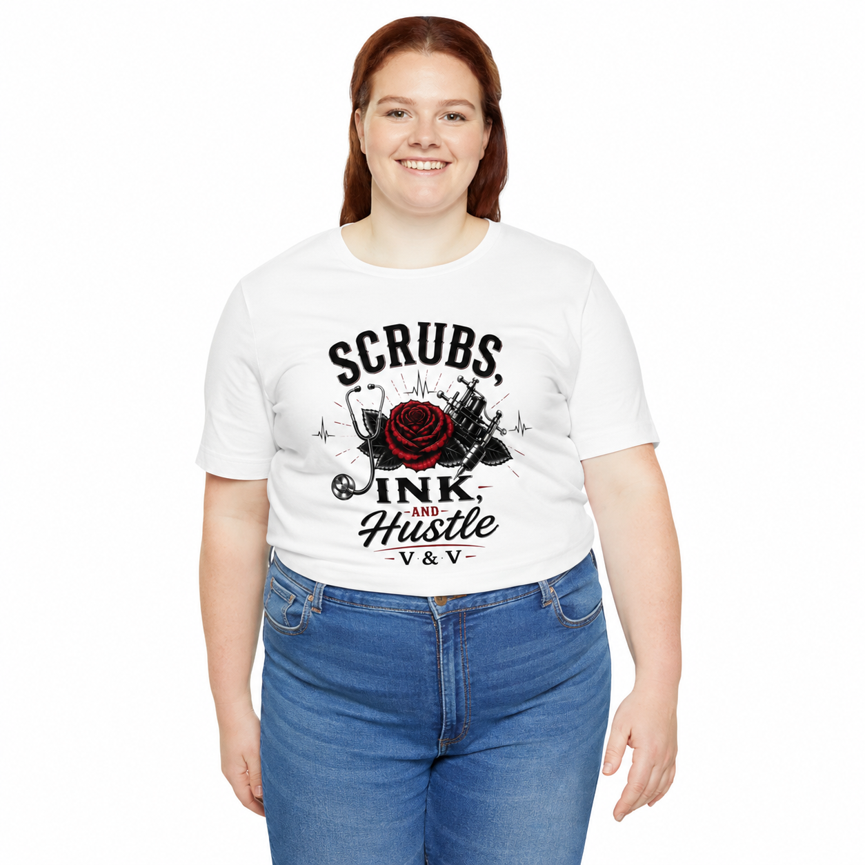 Scrubs Ink & Hustle Tee
