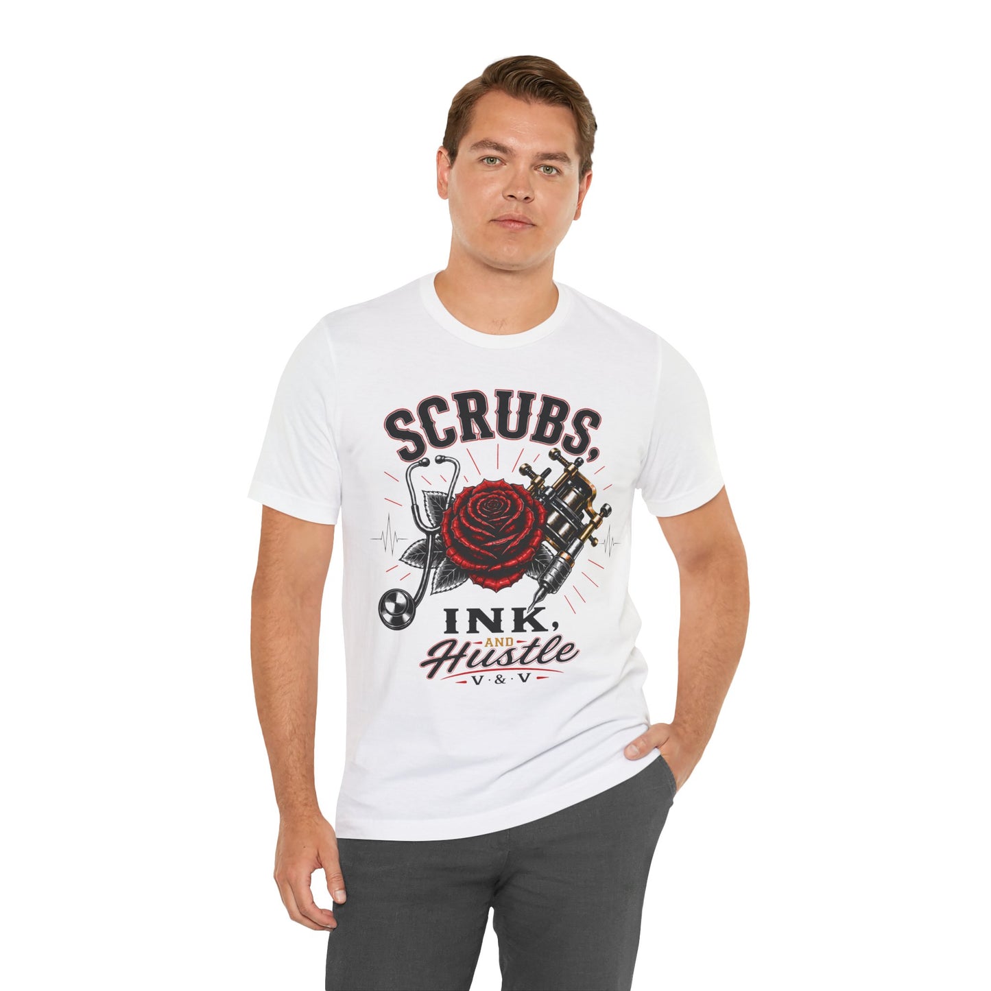 Scrubs Ink Hustle Signature tee