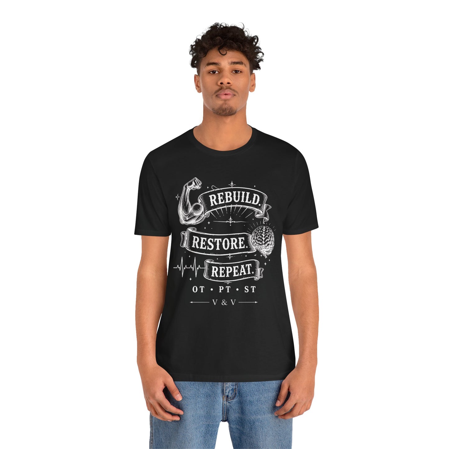 Rebuild Restore Repeat Tee