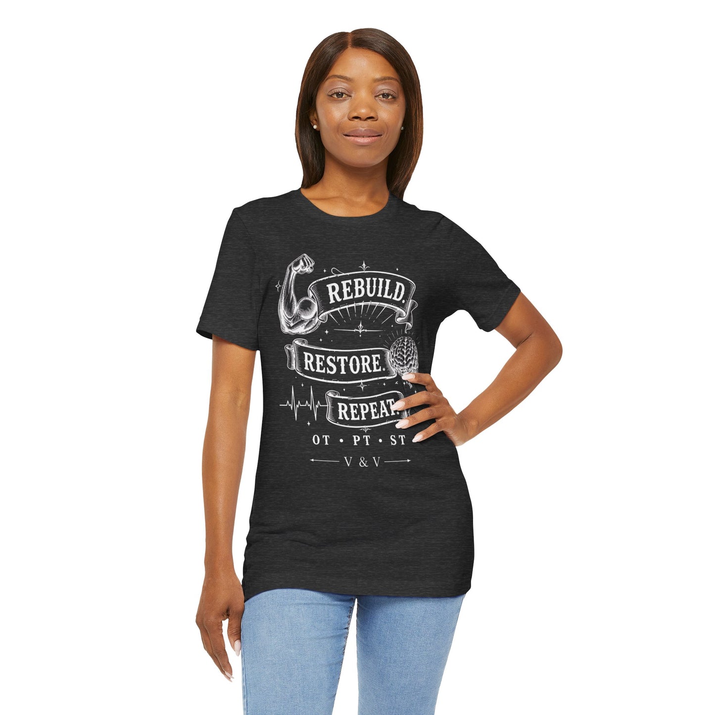 Rebuild Restore Repeat Tee