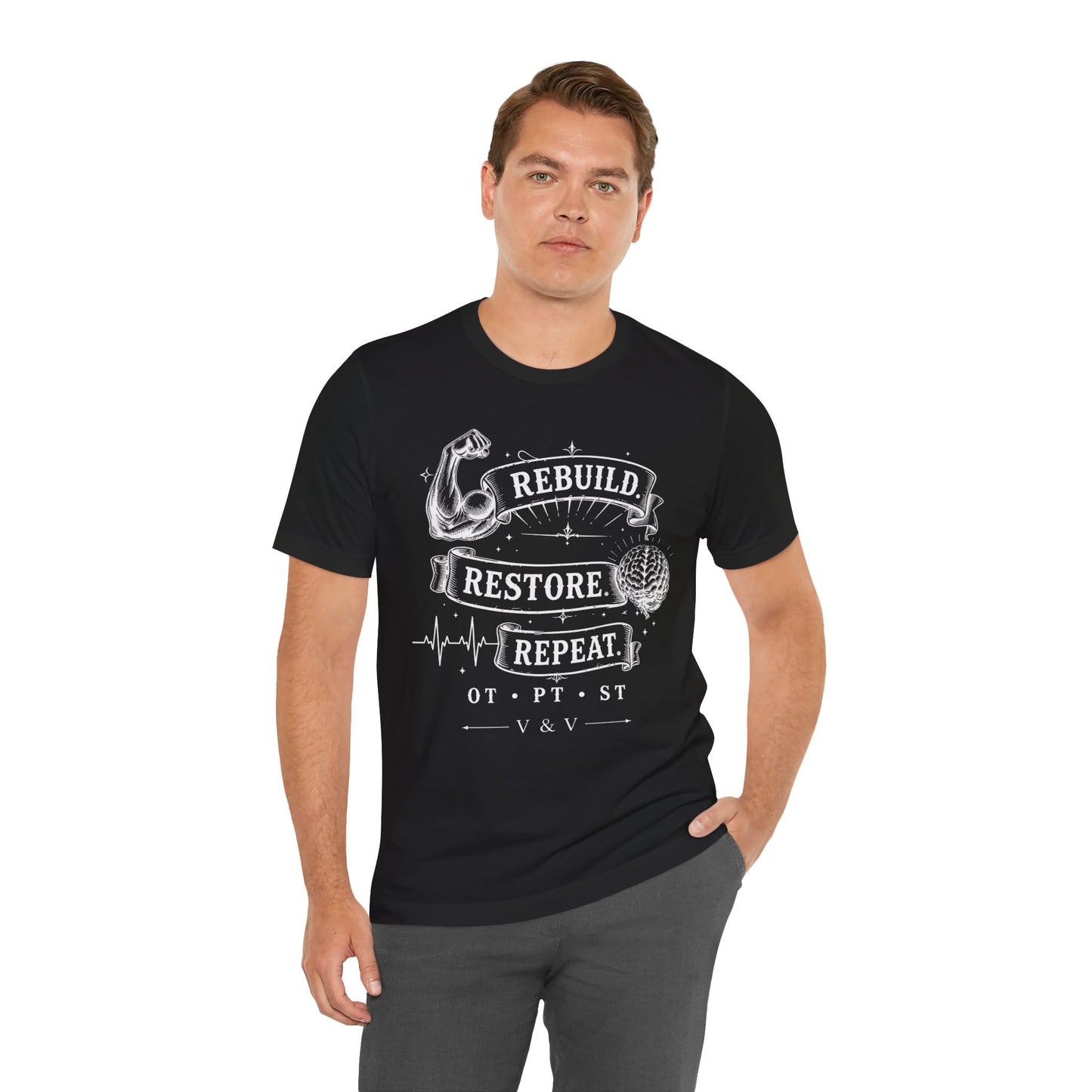 Rebuild Restore Repeat Tee