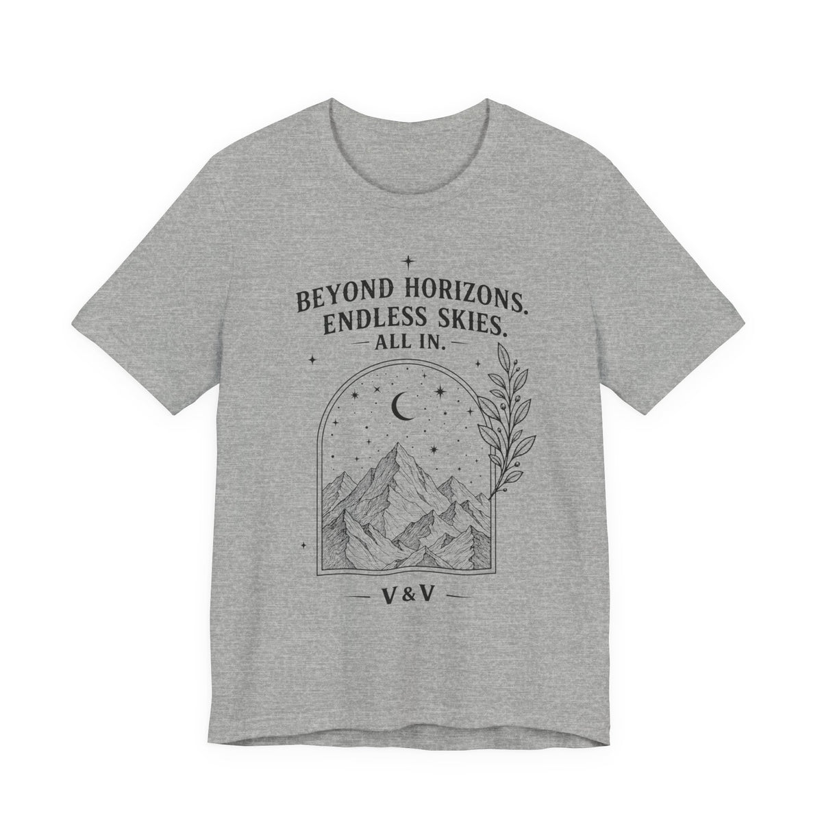 Beyond Horizons. Endless Skies. | ALL IN Tee | Daybreak Edition