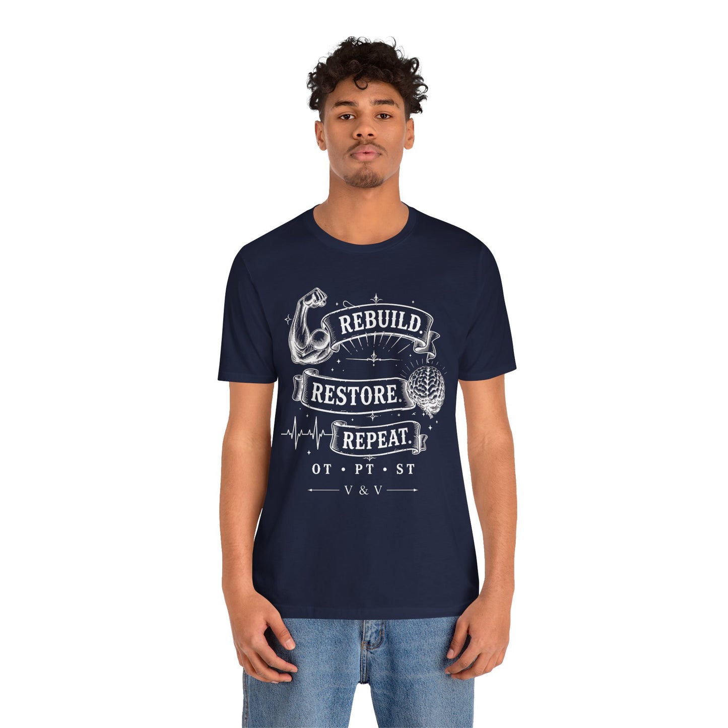 Rebuild Restore Repeat Tee