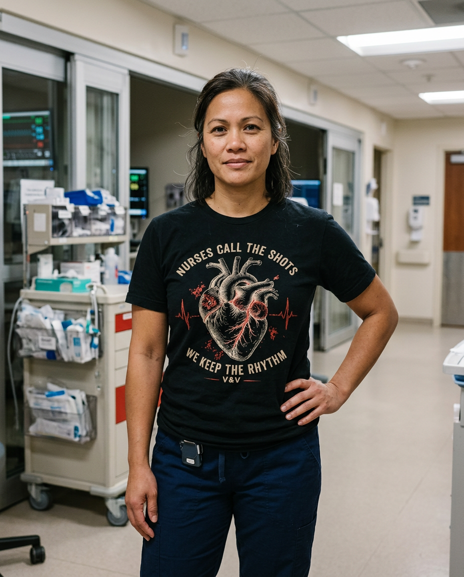 Nurses Call the Shots Tee
