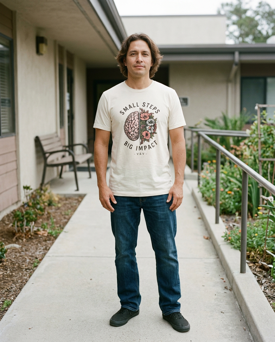 Small Steps. Big Impact. | Universal Tee